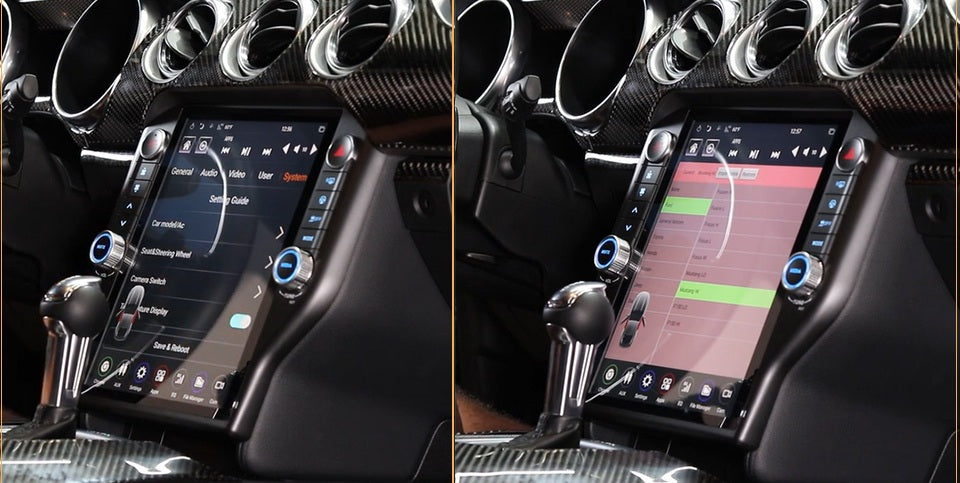 Linkswell Gen 6 radio for Ford Mustang