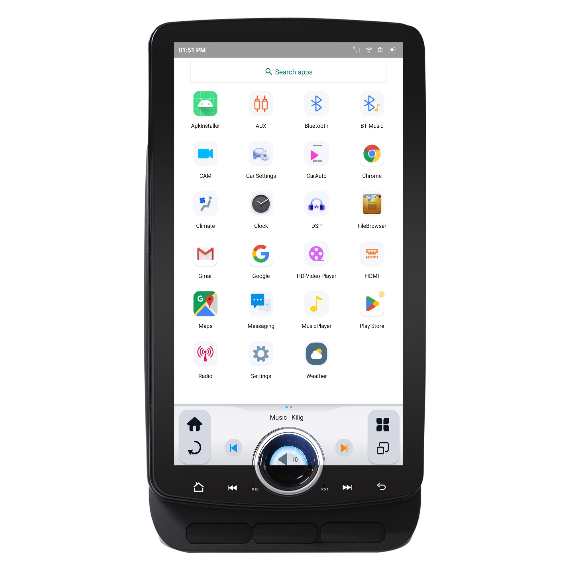 XL “T”-Style Android Car Radio for 2015-2022 Ford F150 Super Duty