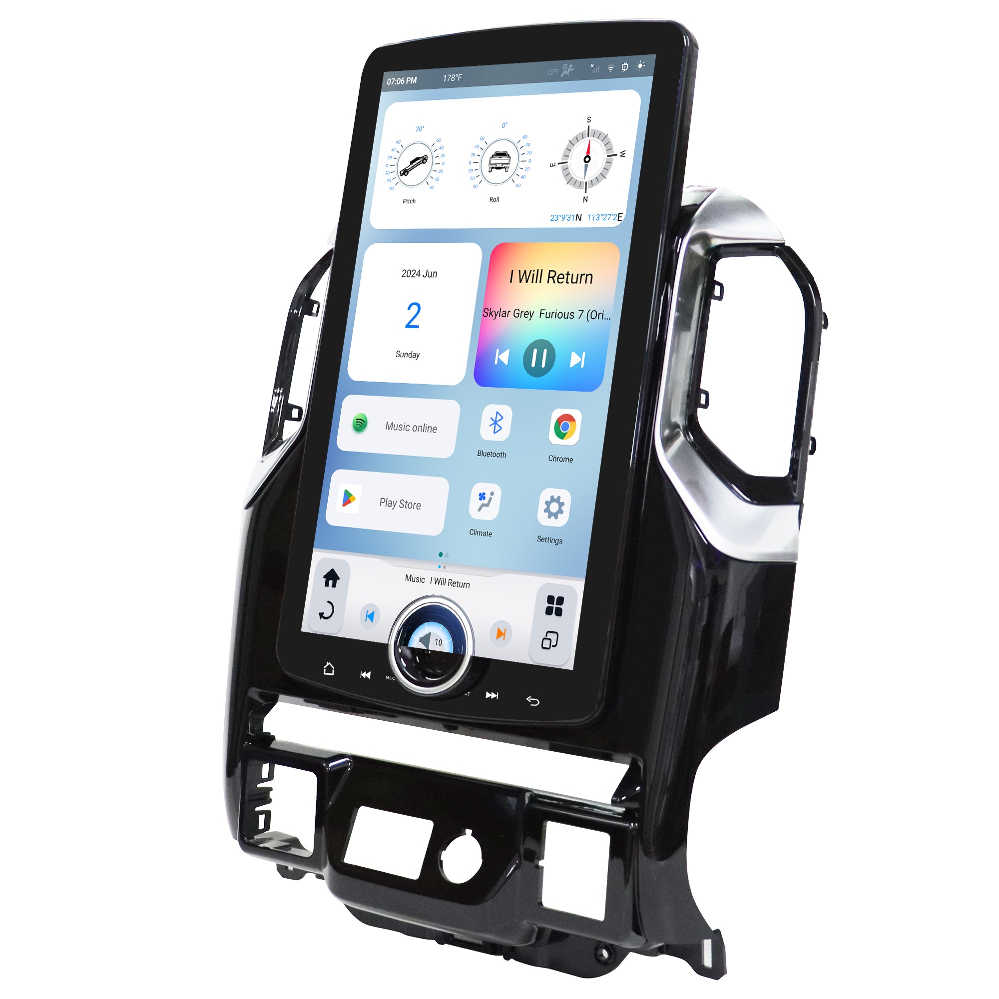 LINKSWELL 15.6" XL T-Style Vertical Big Screen Upgrade Car Radio for Silverado Silverado & GMC Sierra 2019-2024 Android 11 Fast Boot Auto Stereo 8GB+128GB, Wireless CarPlay & Android Auto, Functional “X” Knob Control,Support SIM Card, Plug & Play