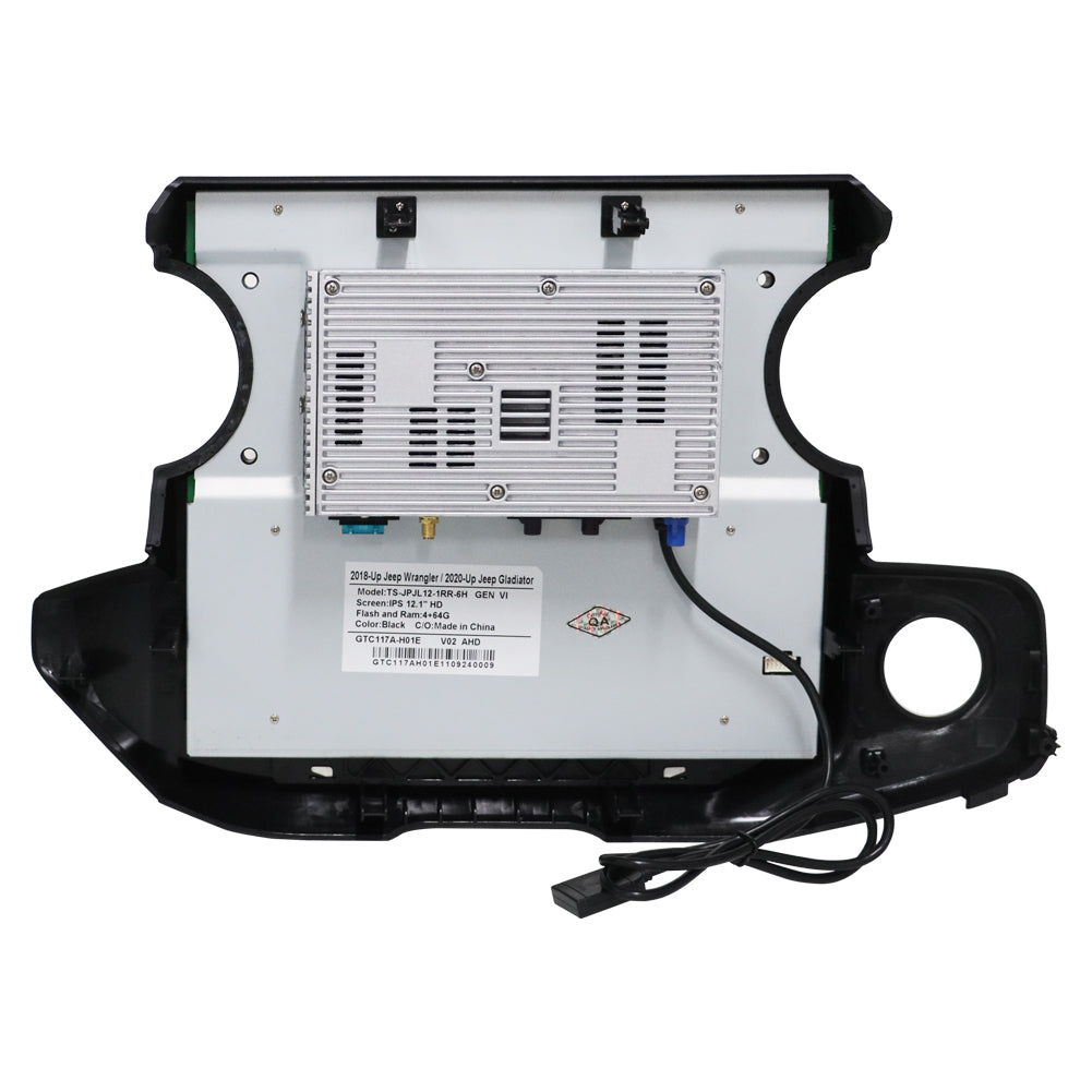 Linkswell 2018-2021 Jeep JL/Gladiator T-Style Gen 6 Car Radio Back Picture