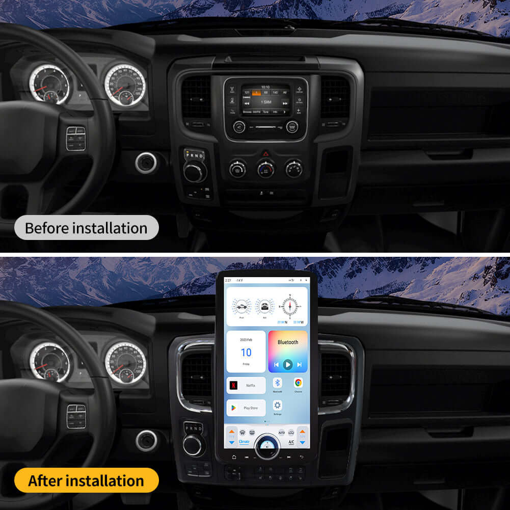 Linkswell 2013-19 RAM Trucks XL “T”-Style Car Radio Comparison Chart