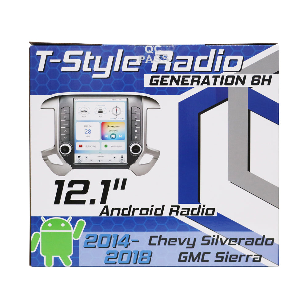 Linkswell 2014-19 GM Trucks T-Style GEN 6 Radio box front picture