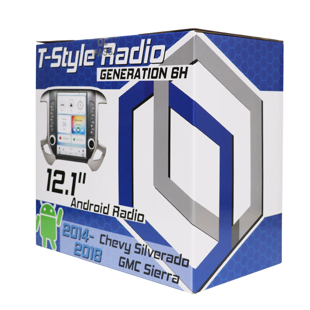Linkswell 2014-19 GM Trucks T-Style GEN 6 Radio box display picture