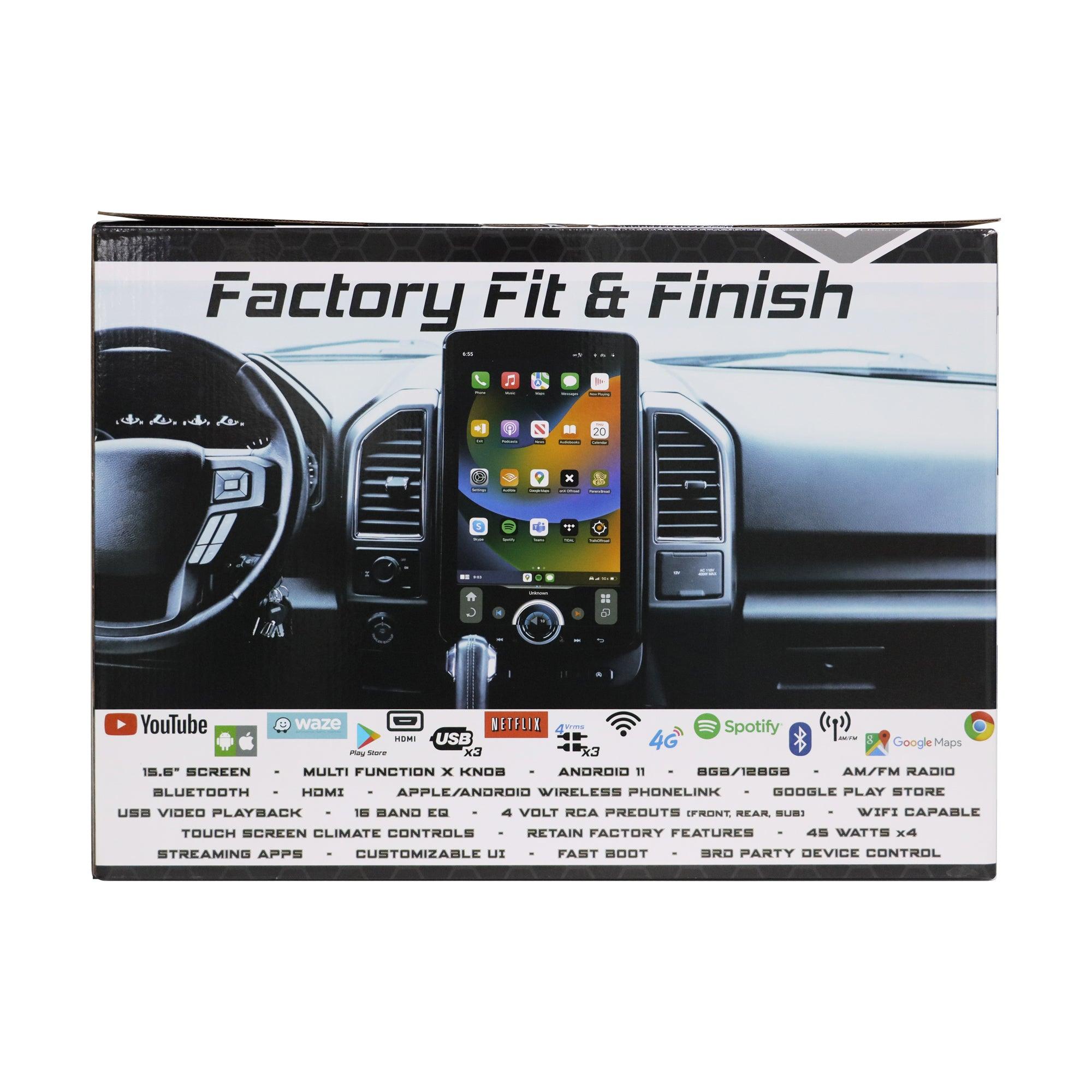 Linkswell 2015-22 Ford F-Series XL “T”-Style Car Radio box bottom picture