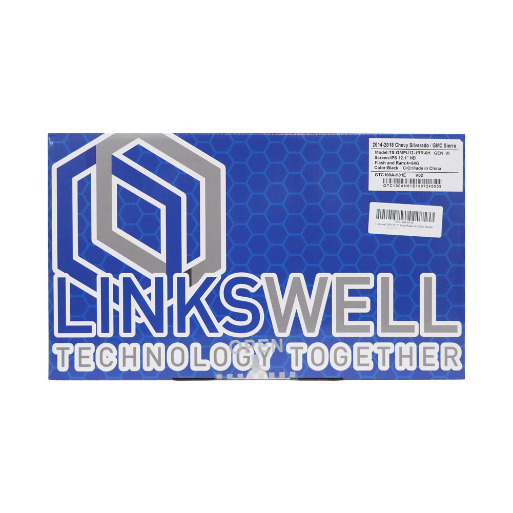 Linkswell 2014-19 GM Trucks T-Style GEN 6 Radio box bottom picture