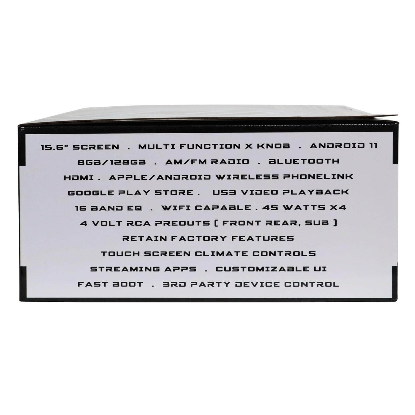 Linkswell 2018-2021 Jeep JL/Gladiator XL “T”-Style Car Radio box back picture