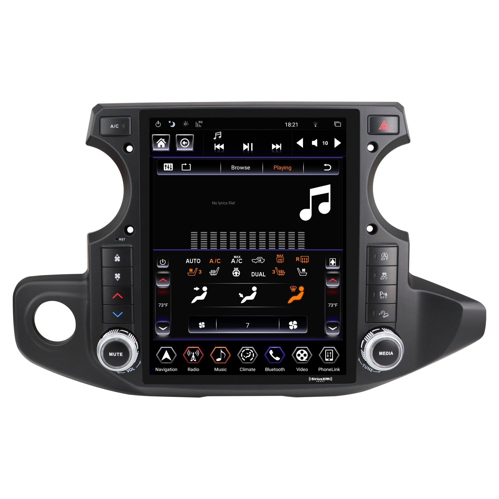 Gen 5 T-Style Radio for Jeep Wrangler/Gladiator 2018-2022