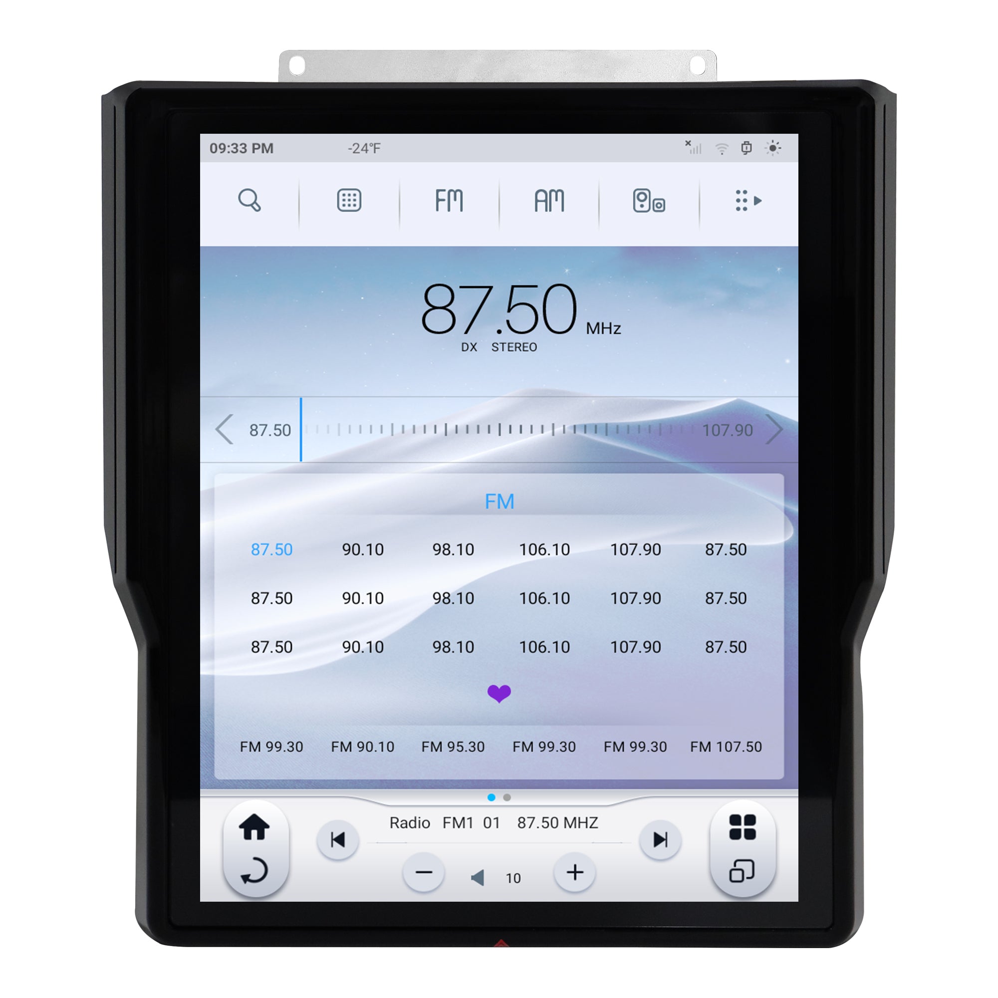 Gen 6 T-Style Radio for 2019-2023 RAM