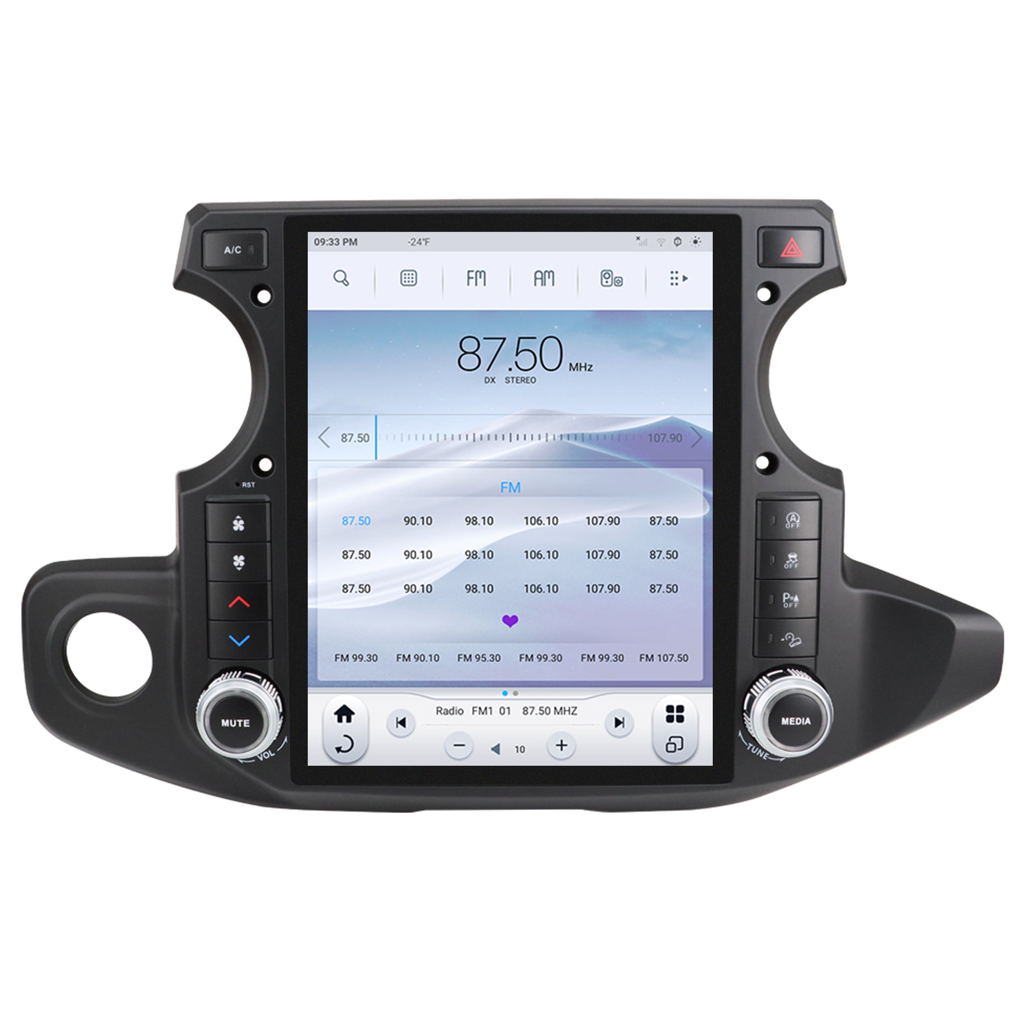 Gen 6 T-Style Radio for 2018-2021 Jeep Wrangler JL/Gladiator