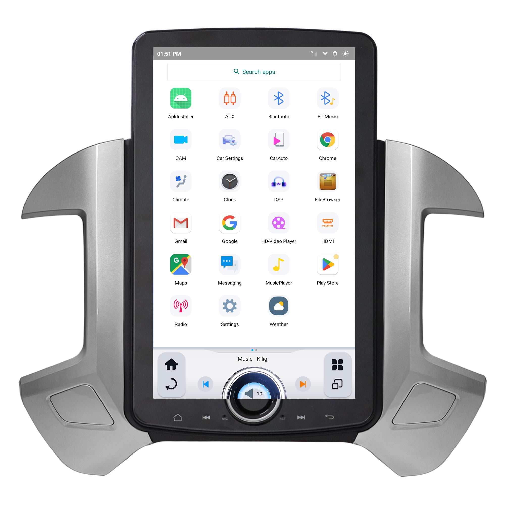 XL T-Style Radio for 2014-2019 GM Trucks