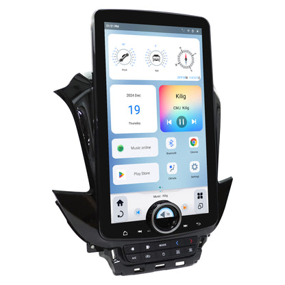 LINKSWELL 15.6" XL T-Style Car Radio Stereo for Chevrolet Tahoe Suburban / GMC Yukon Denali 2015-2020 Android 11 Fast Boot, 8GB+128GB, Wireless CarPlay & Android Auto, Functional “X” Knob Control
