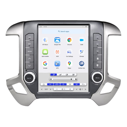 LINKSWELL T-style Lite 2 Car Radio Stereo for GMC Sierra / Silverado Silverado 2014-2019 with Wireless CarPlay & Android Auto, Dual WiFi & Bluetooth, GPS