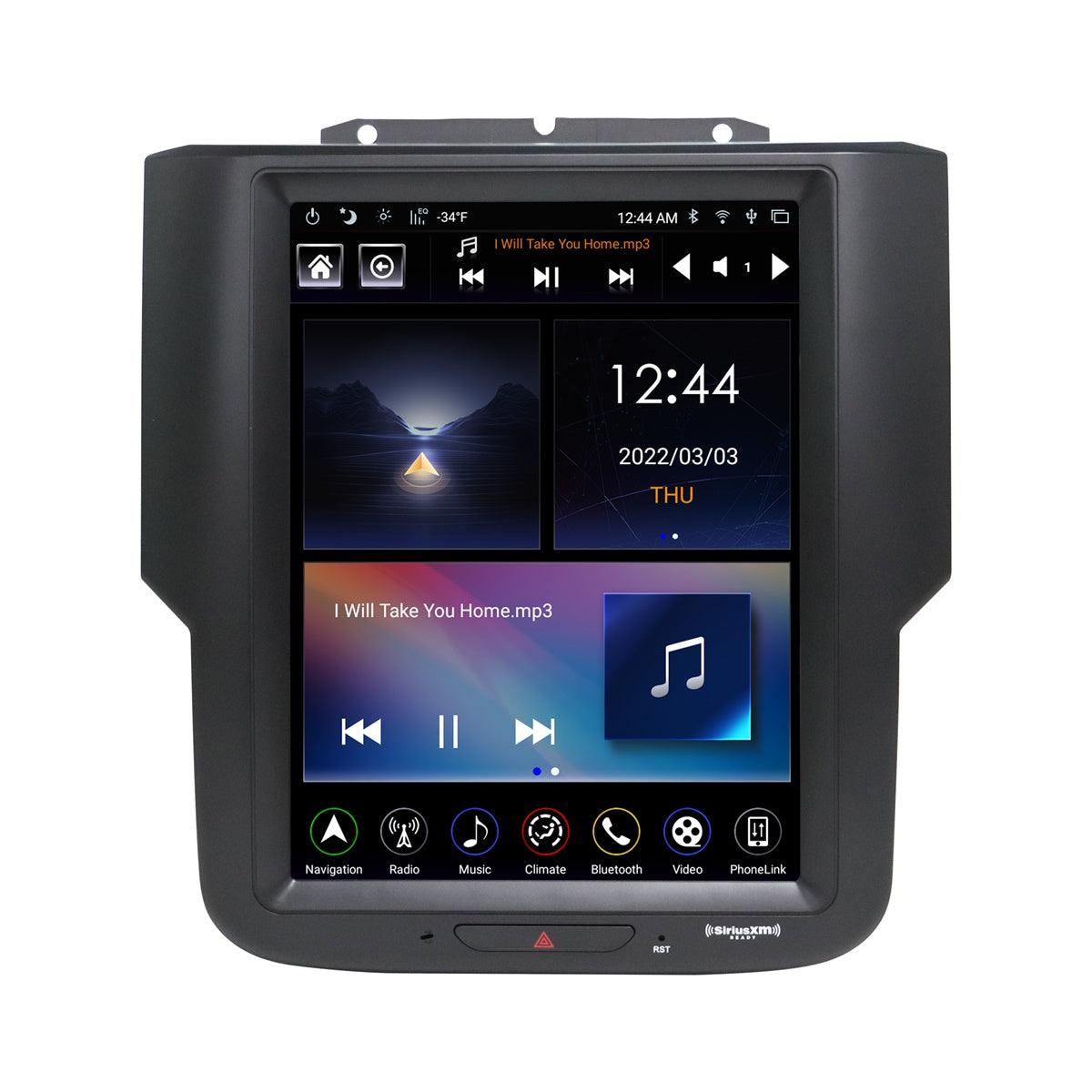 2014-2018 Dodge RAM / 2019-up Classic Dodge RAM Car Radio Replacement Linkswell Gen 5 T-Style 10.4 inch Audio