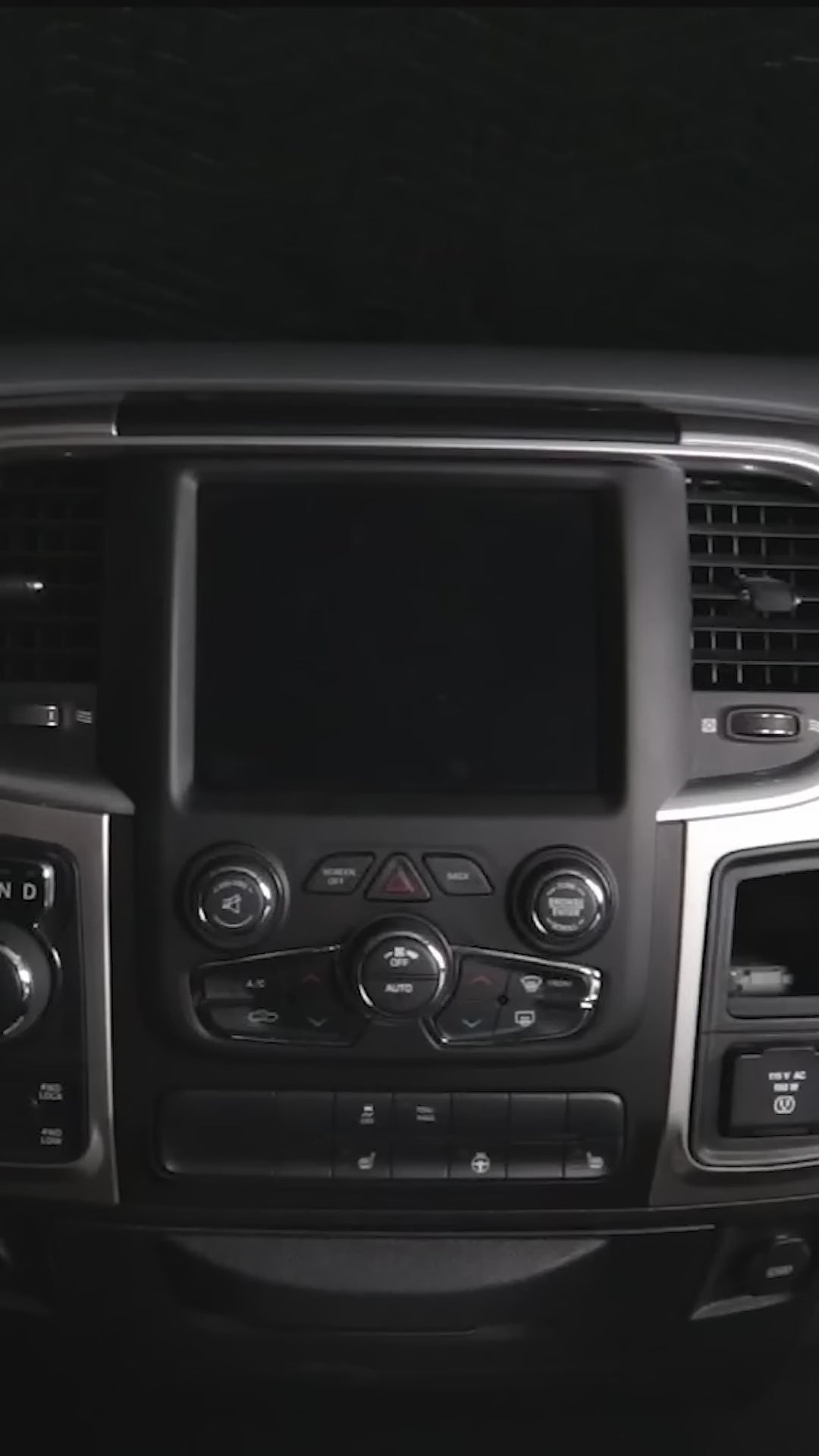 2013-2019 RAM Trucks XL “T”-Style Car Radio with Carplay Android Auto Bluetooth Navigation Support Youtube Video