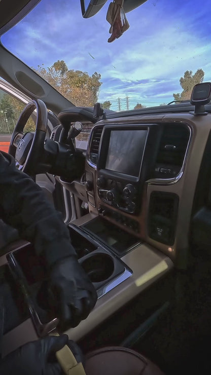 2013-2019 RAM Trucks XL “T”-Style Car Radio with Carplay Android Auto Bluetooth Navigation Support Youtube Video